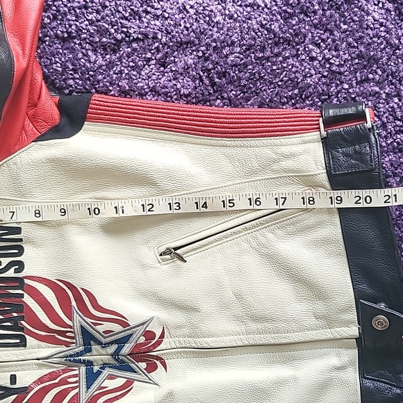 Permanently Closed! Harley Davidson Vintage Leather Jacket - Picture 16 of 16